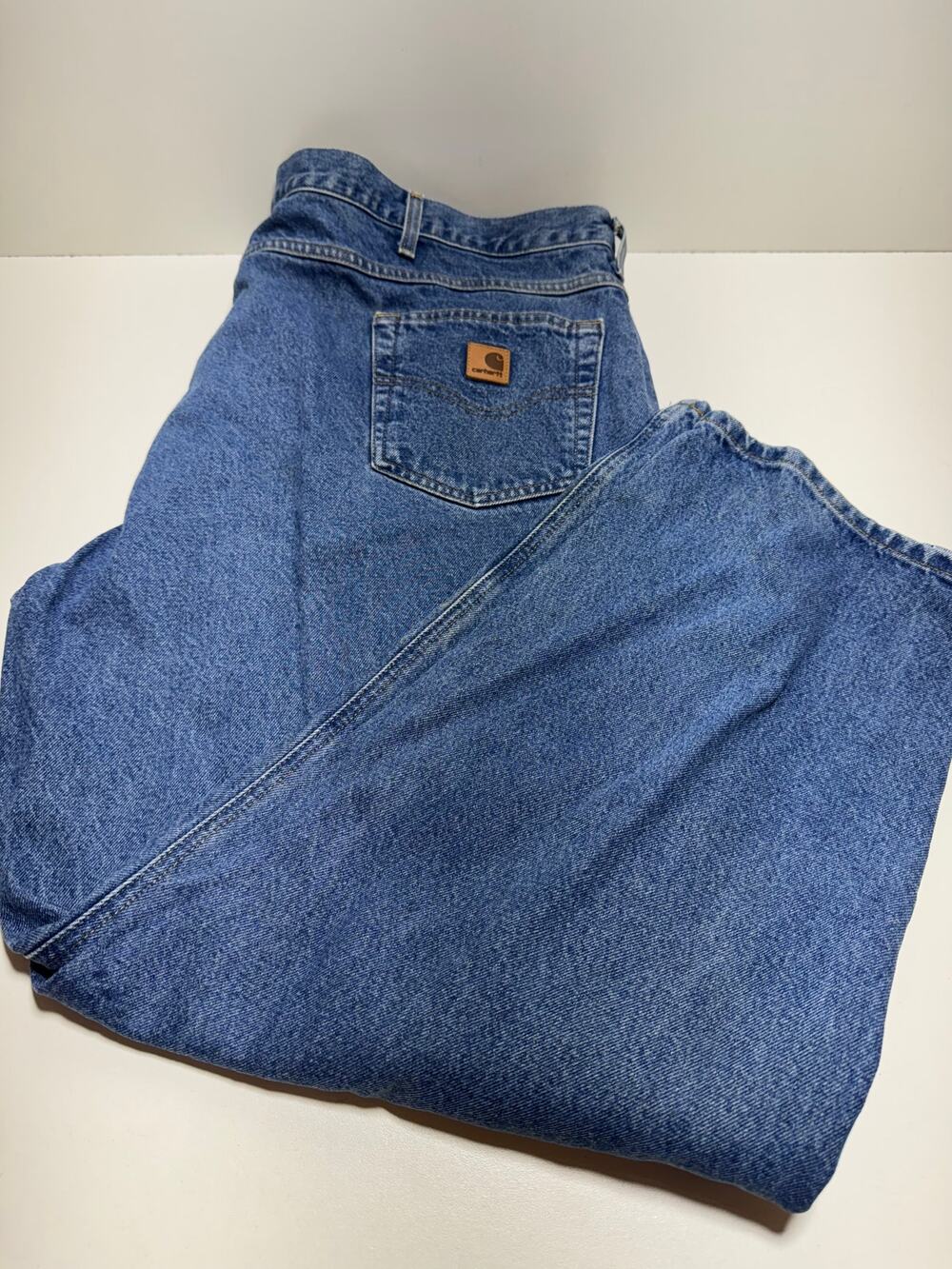 Vtg Carhartt Men’s B17 DST Relaxed Fit Jeans Sz 48X30 Work Wear Grunge Skater
